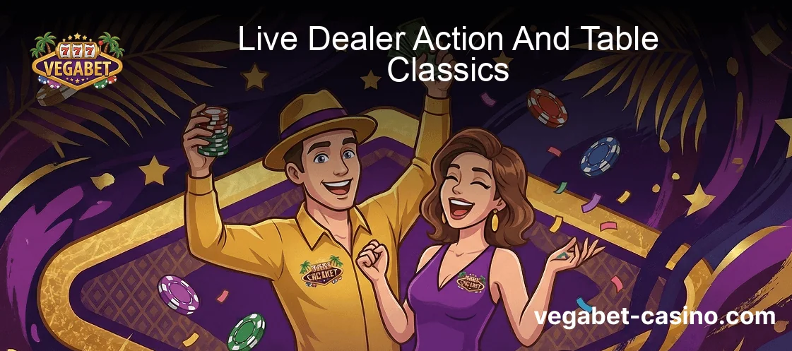 Vegabet Casino Live Dealer Action And Table Classics Vegabet Casino Live Dealer Action And Table Classics
